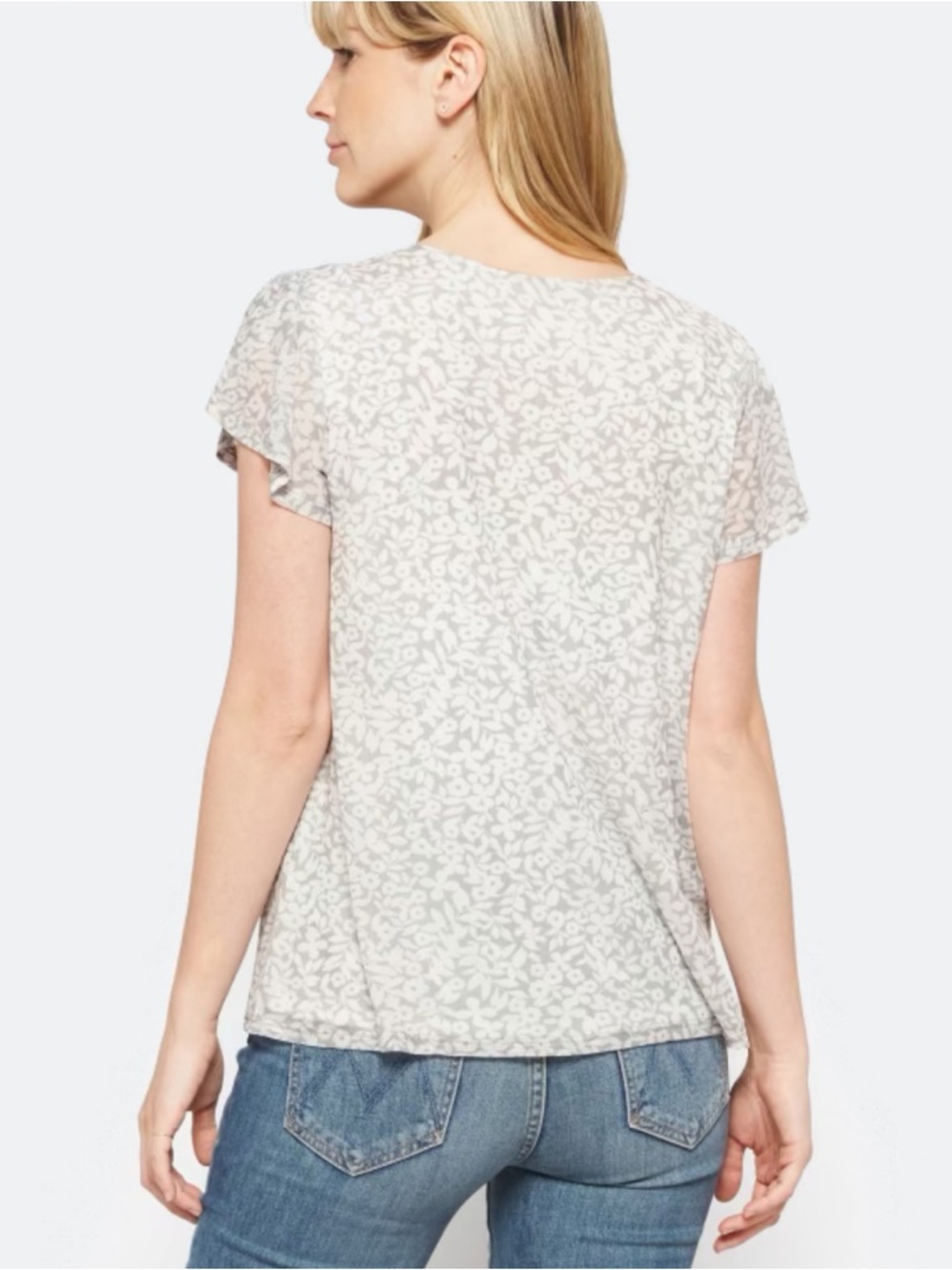 Papermoon Alcott Short Sleeve Knit Top, Like New, Medium - Picture 7 of 12